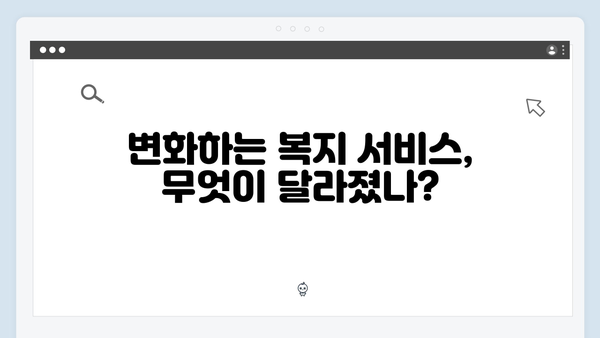 2024 신규 복지서비스 한눈에 보기: 복지멤버십 edition