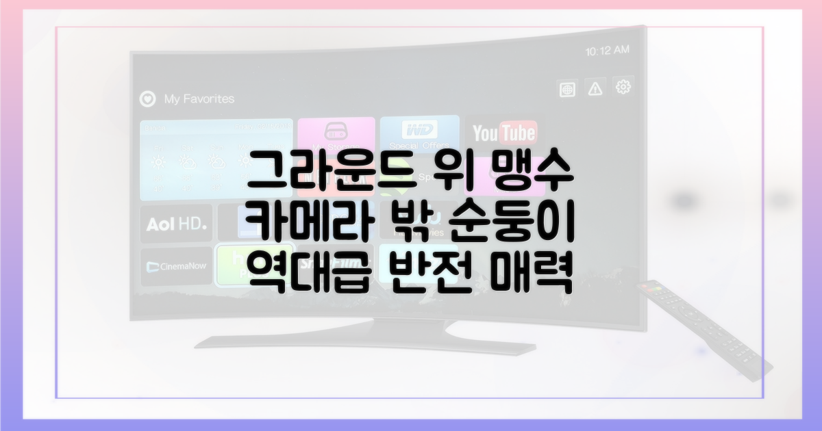그라운드 안팎, 2가지 반전 매력