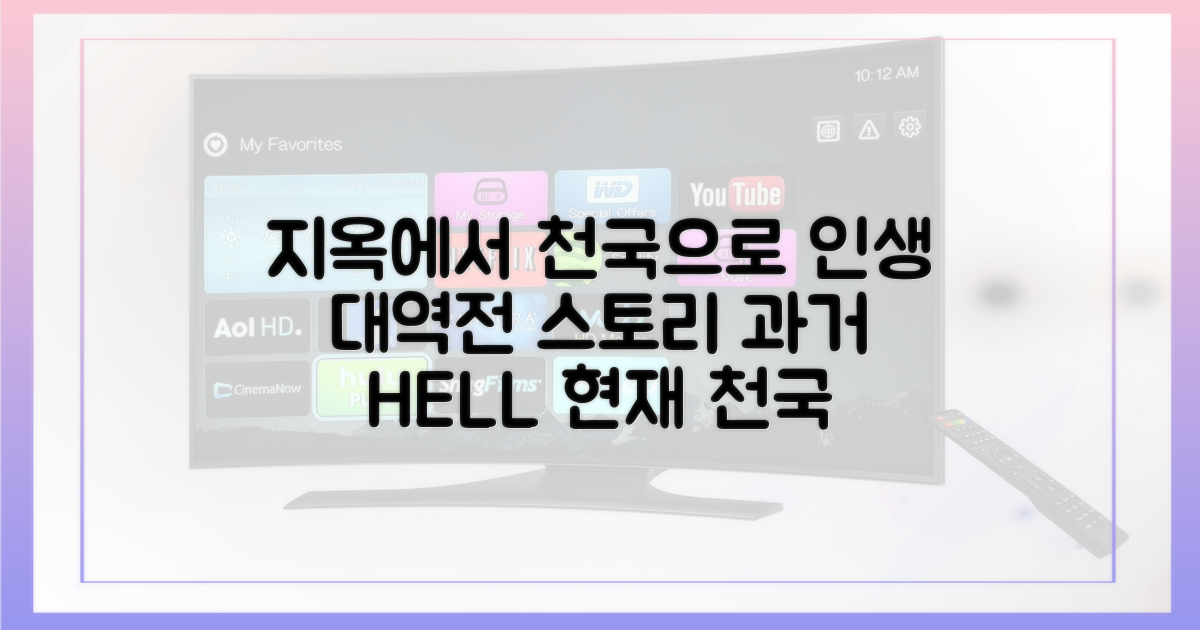 평온한 현재 vs 지옥 같던 과거