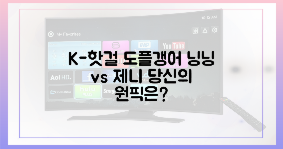닝닝 vs 제니, 닮은꼴 핫걸룩 비교