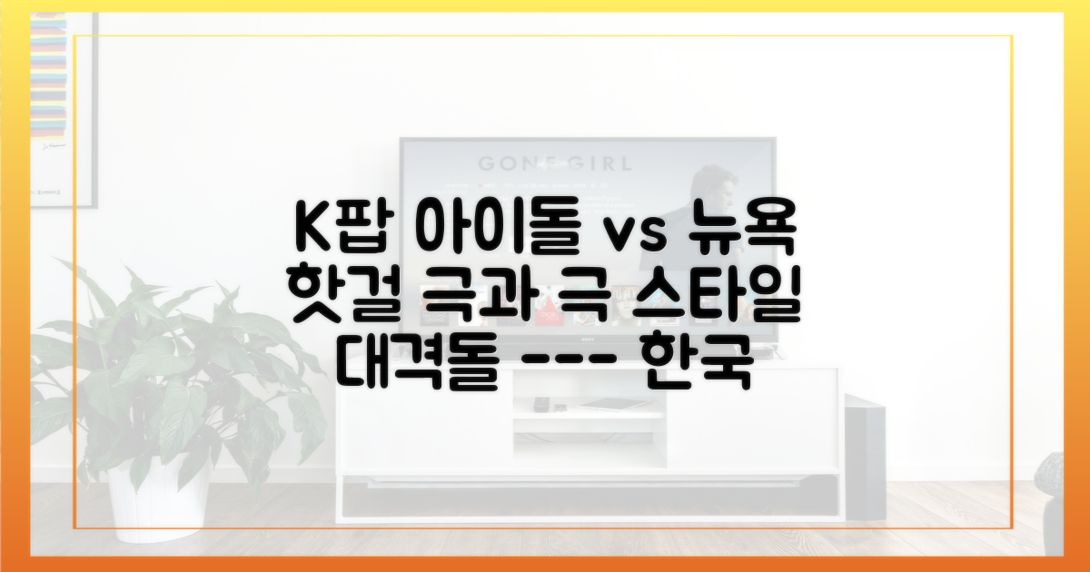 K팝 아이돌룩 vs 뉴욕 로컬 핫걸룩