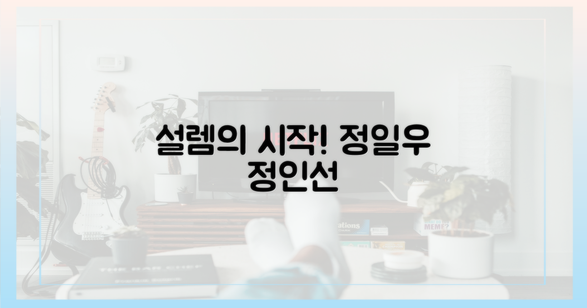 정일우-정인선, 설렘의 시작