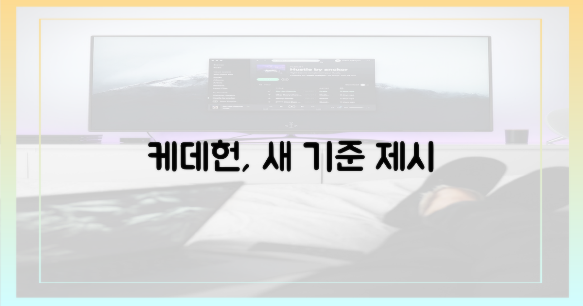 케데헌, 새로운 기준을 제시