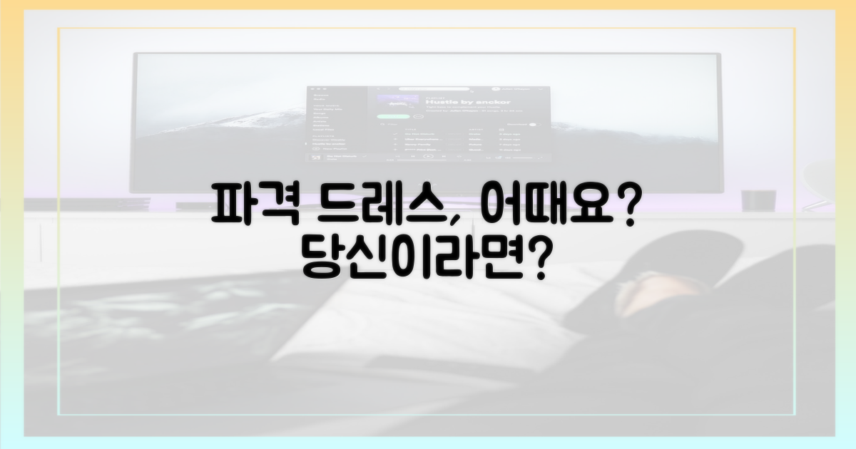 파격 드레스, 당신은 어때요?