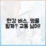 한강버스, 교통수단 넘어 명물이 될 수 있을까?