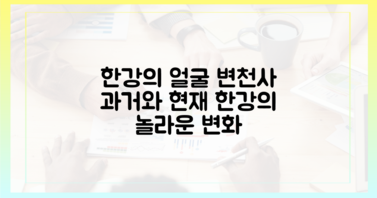 한강의 얼굴, 변천사