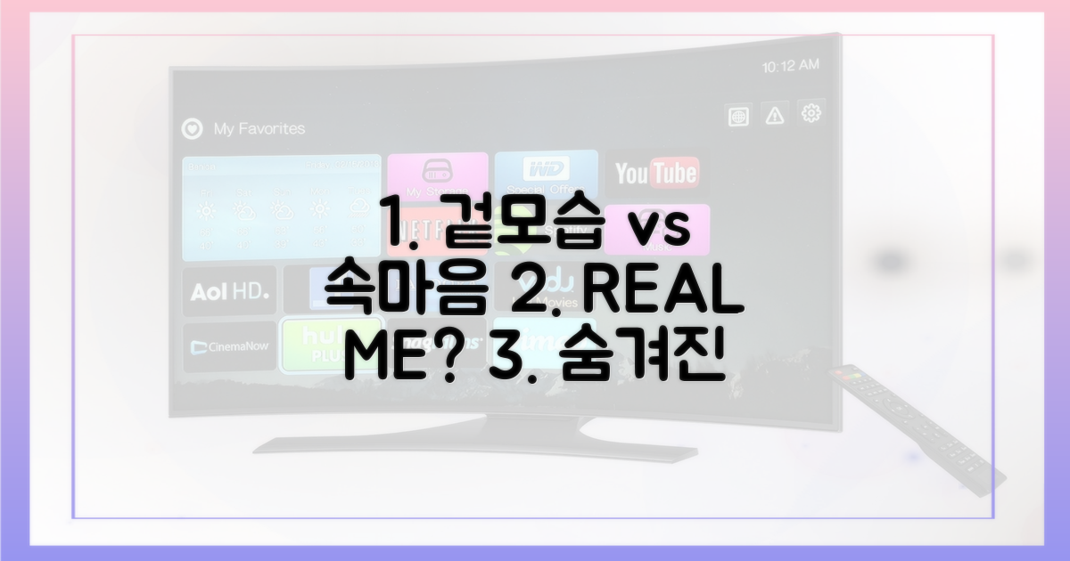 겉모습 vs 속마음 탐구