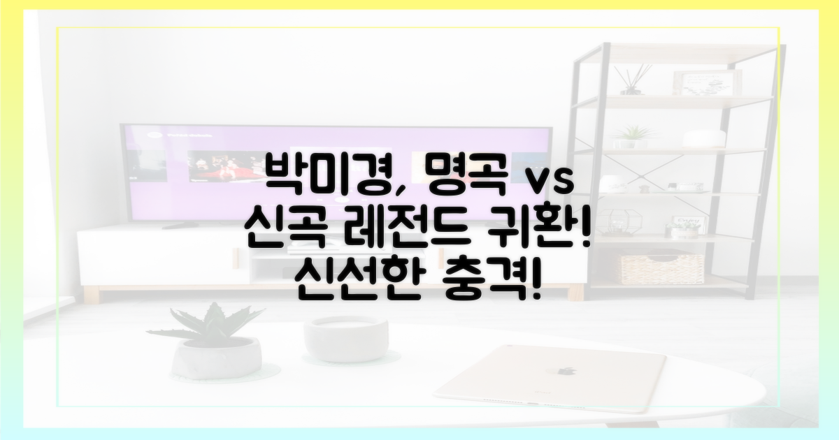 박미경, 명곡 재해석 vs 신곡 열전