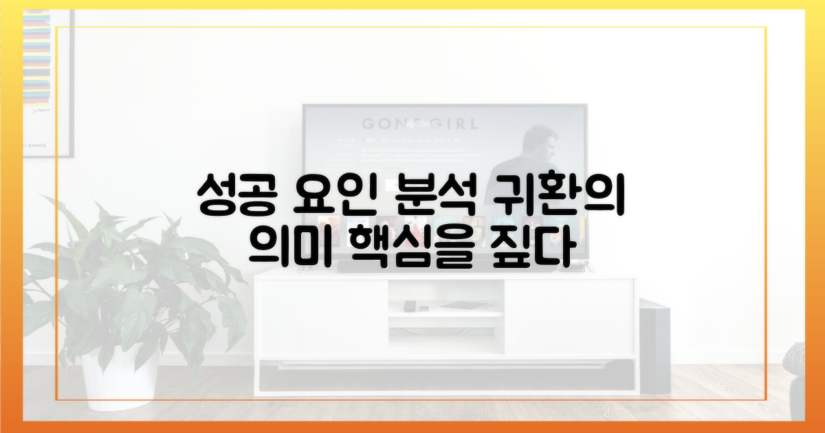성공 요인 분석, 귀환의 의미