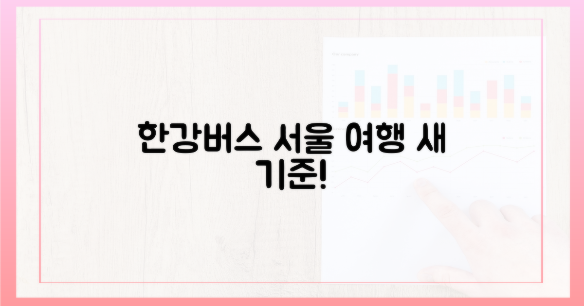 한강버스, 서울 여행의 새 기준!