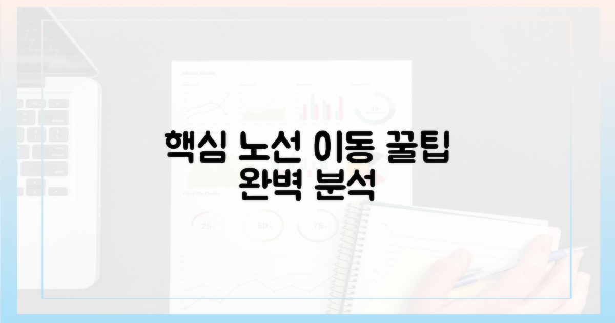 핵심 노선별 이동 팁 공개