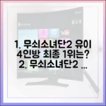 무쇠소녀단2: 유이 4인방 최종 대회 1위는?