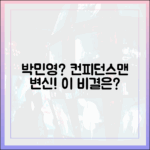 박민영 맞아? '컨피던스맨' 변신, 비결은?