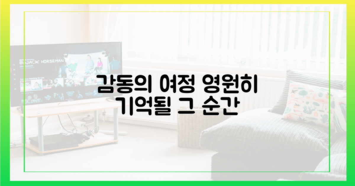 영원히 기억될 감동의 여정
