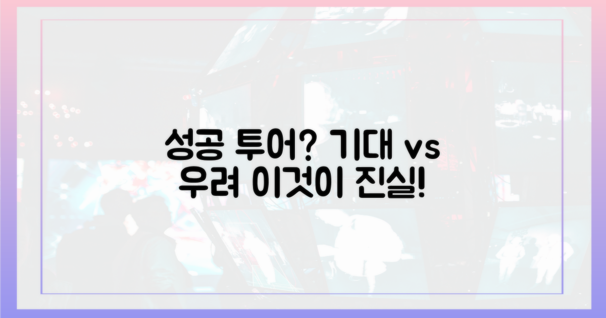 성공적 투어, 기대와 우려
