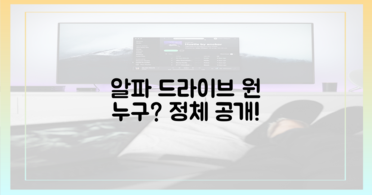알파 드라이브 원'은 어떤 그룹?