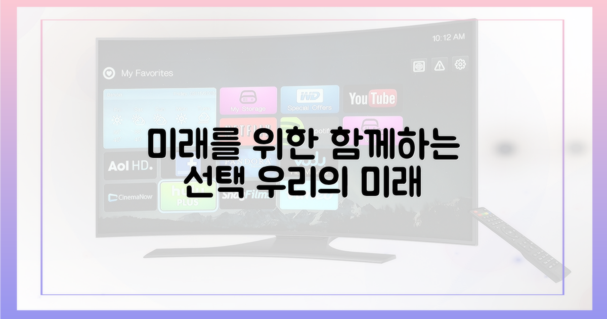 미래를 위한 선택, 함께 하세요