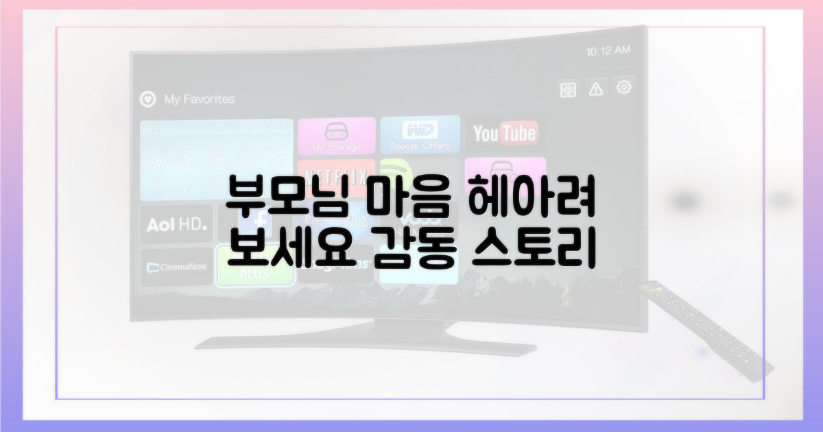 부모님 마음, 헤아려 보세요