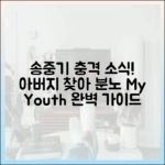 송중기, 난치병 충격! 아버지 찾아 분노, 마이 유스 완벽 가이드