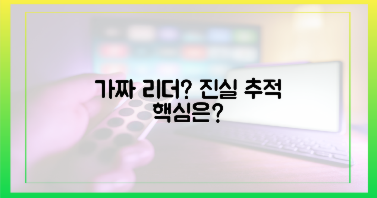 가짜 지도자' 평가, 진실은?