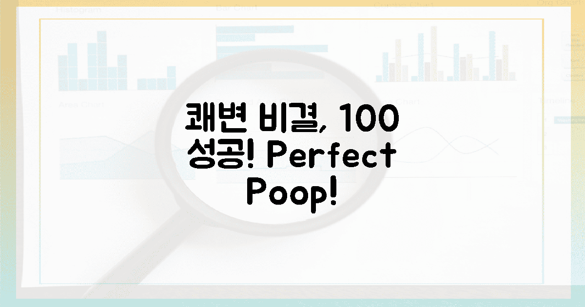 쾌변 습관, 100% 성공!