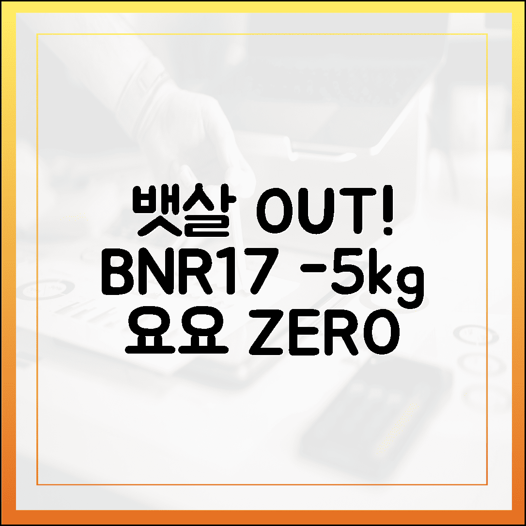 [다이어트/BNR17] 40대 뱃살 고민 해결, BNR17 유산균으로 요요 없이 -5kg 감량한 비결