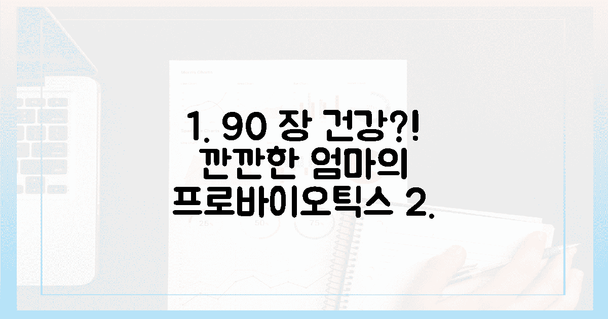90% 장 건강? 깐깐한 엄마의 프로바이오틱스 선택