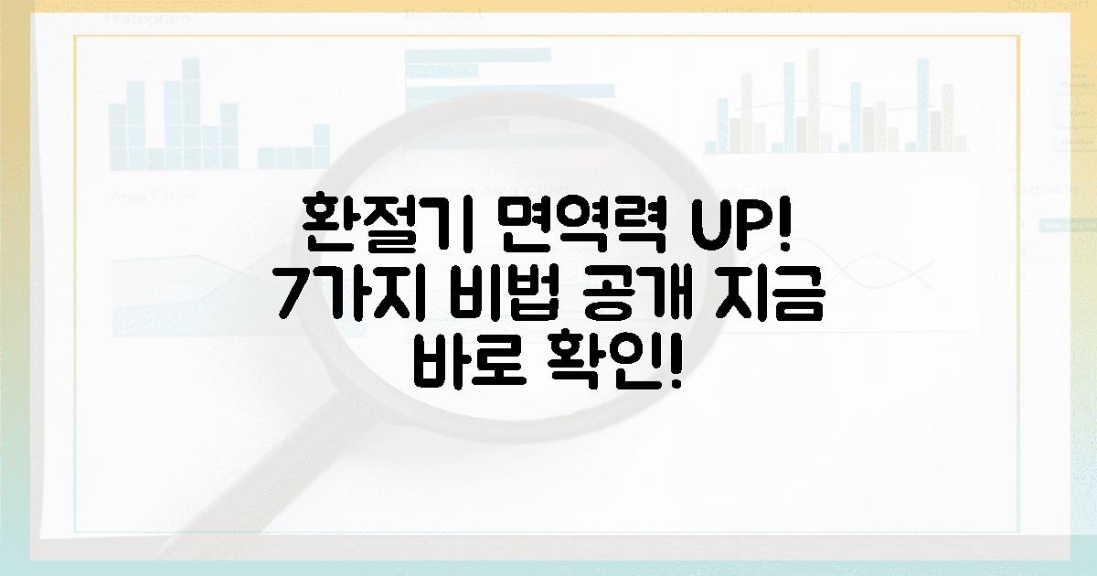 7가지 환절기 면역력 비법 공개!