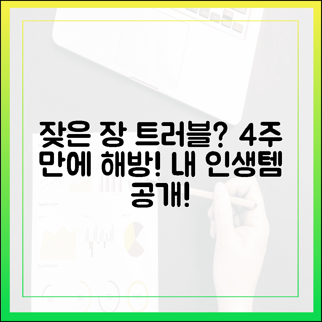 예민한 장 때문에 화장실 찾던 30대 직장인, 4주 만에 평온 찾은 정착템 공개
