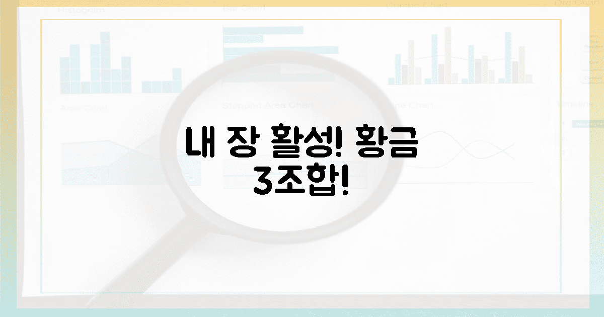 내 장을 깨울 3가지 황금 조합!